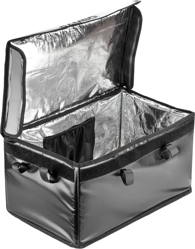 Vista 3 de Rambo Bikes - Bolsa térmica portátil grande, color negro