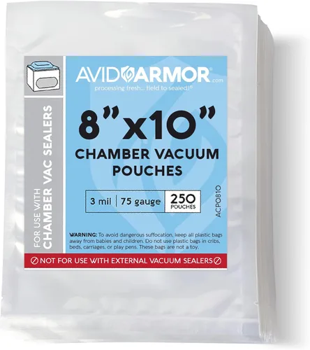 Vista 16 de Bolsas de sellado al vacío Avid Armor – 15 x 20 cm – Paquete de 250 – Bolsas resistentes de grado comercial, libres de BPA para Sous Vide