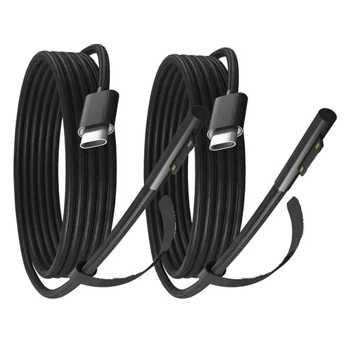 Vista 8 de PD100W USB-C Cable Cargador Compatible con Surface Pro Laptop Microsoft Surface Pro 10/9/8/7+/7/6/5/4/3/X Windows Surface Laptop 6/5/4/3/2/1 Surface