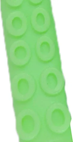 Vista 4 de 5 marionetas de tentáculo de dedo de silicona verde
