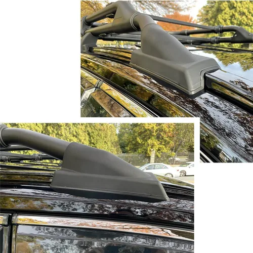 Vista 7 de Cesta de techo resistente compatible con Toyota RAV4 (2019-2025) Cesta de carga en la azotea, barras adicionales, portaequipajes