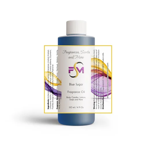 Vista 2 de Aceite aromático Blue Sugar - Botella de plástico de 4 onzas líquidas (4.1 fl oz)