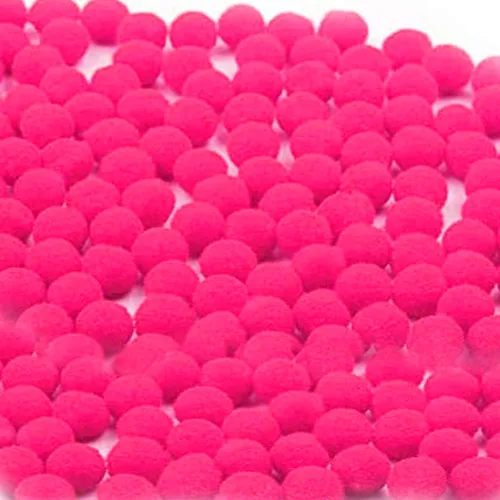 Vista 51 de 1000 pompones para manualidades de 1 pulgada, bolas de pompón mullidas de Navidad, pequeñas bolas de pompones para manualidades, proyectos