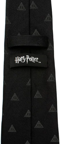 Vista 4 de Cufflinks Inc. Corbatas de seda para vestir de Harry Potter, Negro