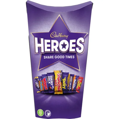 Vista 2 de Cadbury Heroes - Caja de chocolate, 10.26 oz (290 g)