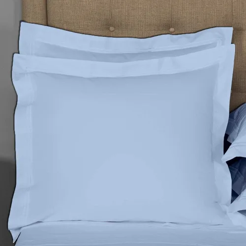 Vista 15 de Crown Collection Juego de 2 fundas de almohada estándar de 20 x 26 pulgadas, hipoalergénicas de 600 hilos, 100% algodón egipcio, fundas de almohada