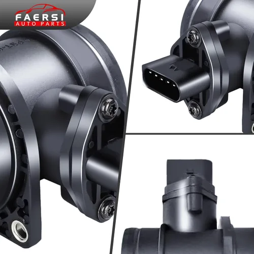 Vista 35 de Medidor de sensor de flujo de aire masivo MAF compatible con Ford con E-150 4.6L, 5.4L 2004-2014, para Ford E-150 Club Wagon 5.4L Reemplazo