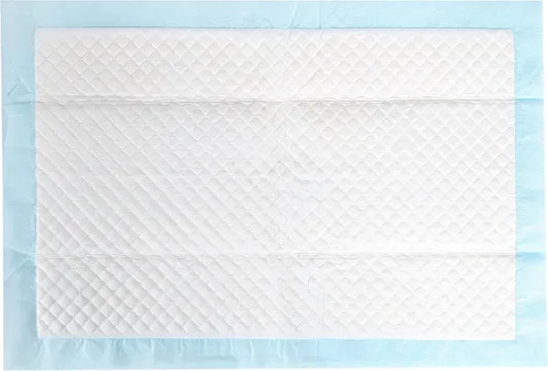 Vista 4 de Almohadillas para gatos All-Absorb, 17.1 x 11.8 pulgadas, 20 Count, Blanco y azul