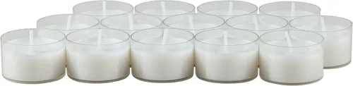 Vista 7 de Stonebriar Velas de té de 6 a 7 horas de tiempo de combustión, velas transparentes sin perfume de larga duración para decoración del hogar