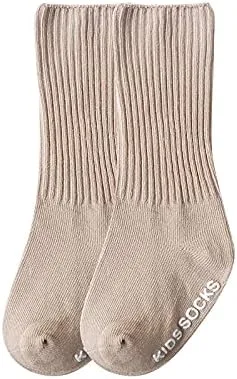 Vista 3 de Calcetines de algodón antideslizante para bebés y niños