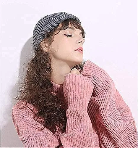 Vista 6 de Ryobens Swag. - Gorro de lana para hombre y mujer, gorro tejido para invierno.
