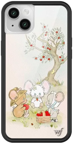 Vista 48 de Fundas Wildflower - Compatibles con Apple iPhone 14 Plus Parachoques protector negro, certificado de prueba de caída de 4 pies, propiedad