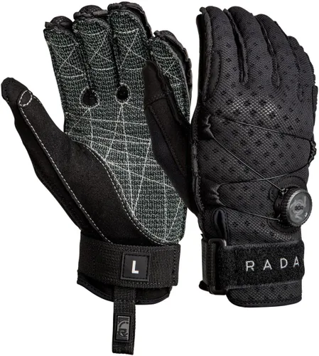 Vista 8 de Radar Vapor-K Boa - Guante de esquí acuático para interiores y exteriores, color negro y sombra, Ariaprene