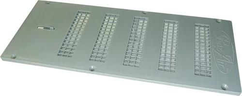 Vista 3 de RazAir™ Ventilación de base con amortiguador y pantalla – 16 x 6.5 pulgadas ABS resistente a la intemperie y pintable – Fácil de instalar que reduce