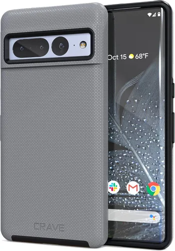 Vista 9 de Crave Dual Guard para Google Pixel 6 Pro, funda de doble capa de protección contra golpes para Google Pixel 6 Pro - Aguamarina