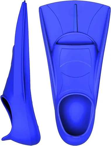 Vista 9 de Zapatos de rana de silicona, aletas cortas antideslizantes suaves para entrenamiento de natación, adecuados tanto para hombres como para mujeres