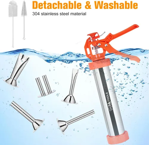 Vista 6 de Kits de pistola para carne seca de 2.5 LB de 5ª generación, pistola para hacer carne seca, pistola para carne de res, pistola para hacer cecina