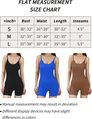 Vista 8 de VINGOSTAR 3pcs Womens Bodysuit Yoga Workout Romper One Piece Outfits Ribbed Sleeveless Going Out Bodycon Jumpsuit Shorts
