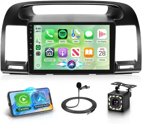 Vista 10 de Radio para Toyota Camry 2000 2001 2002 2003 2004 2005 2006 4 Núcleo 4G+64G Android 15 Estéreo de Coche con Carplay Inalámbrico Android Auto
