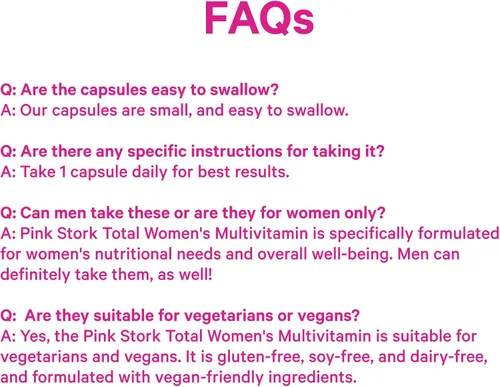 Vista 9 de Pink Stork Multi para mujer Energía todo en 1, cabello, apoyo