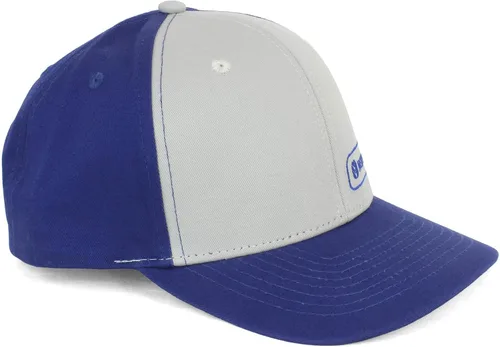 Vista 2 de Gorra de sarga china New Holland Royal Blue & Grey, Azul