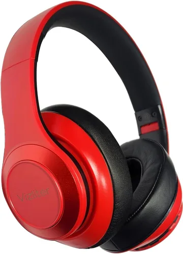 Vista 9 de Vizliter TWS - Auriculares Bluetooth inalámbricos con graves profundos 5.3 con micrófono integrado y luces LED con cancelación de ruido (beige)