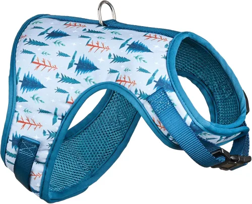 Vista 38 de Mile High Life Arnés para perro, chaleco floral de malla de aire para perros y gatos pequeños de 20 libras, fácil de poner, cierre fácil ajustable