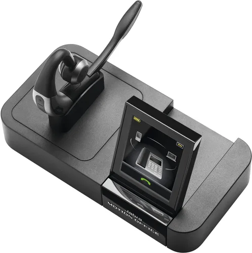 Vista 6 de Jabra Motion Office MS - Auriculares Bluetooth certificados para Skype Empresarial con base de pantalla táctil para teléfono de escritorio