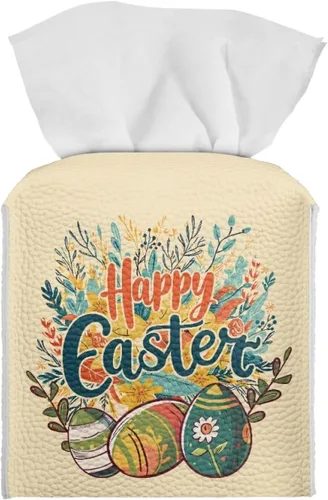 Vista 10 de Lindas decoraciones de ajolote con estampado de animales, caja de pañuelos de cuero, soporte de Navidad, organizador de papel de seda impermeable