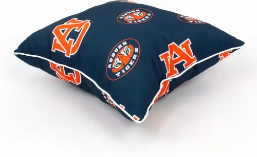 Vista 4 de College Covers Everything Comfy Auburn Tigers - Almohada decorativa de 16 x 16 pulgadas, incluye 2 almohadas