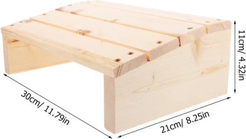 Vista 3 de Taburete de pie para debajo del escritorio, reposapiés para debajo del escritorio, reposapiés de oficina, reposapiés, cojín de descanso para pies