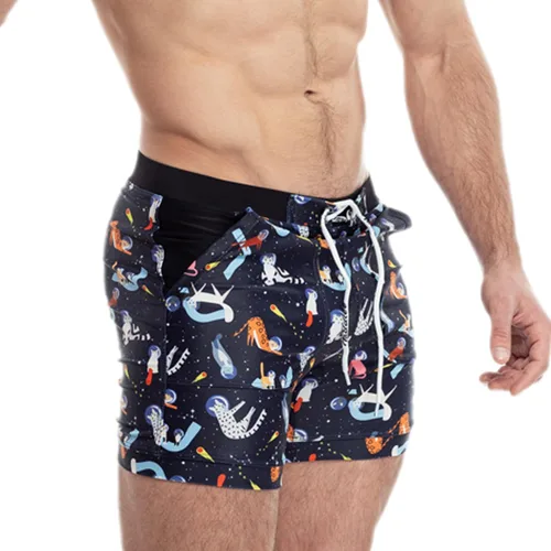 Vista 91 de Taddlee Traje de baño de los hombres Básico Largo de Natación de Surf Camo Shorts
