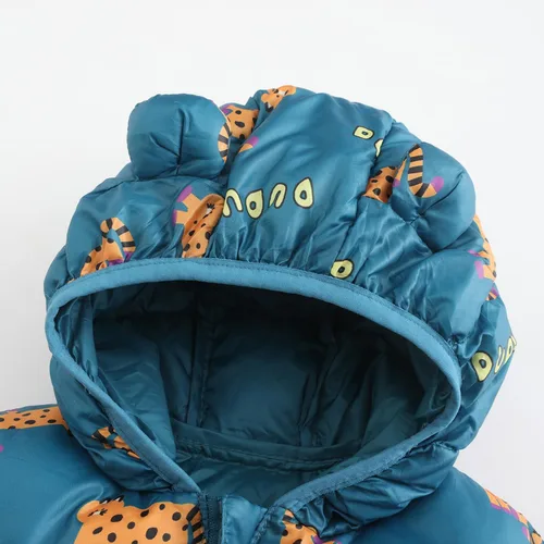 Vista 3 de Abrigos de invierno de estilo inflado con capucha para bebé