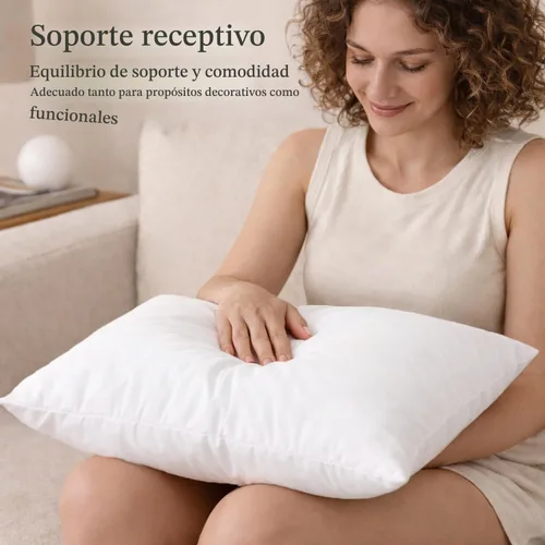 Vista 3 de puredown® Relleno de almohada de 18 x 18 pulgadas, relleno de plumas