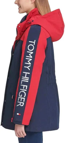 Vista 3 de Tommy Hilfiger abrigo básico para mujer invierno frío