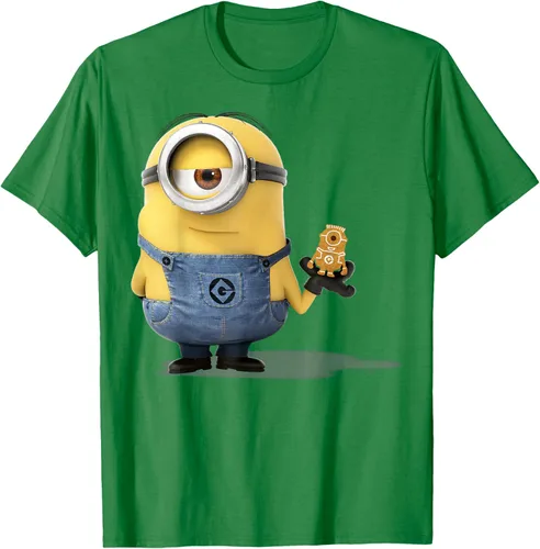 Vista 5 de Camiseta Despicable Me Minions Holding A Ginger Bread Minion Retrato Pequeña
