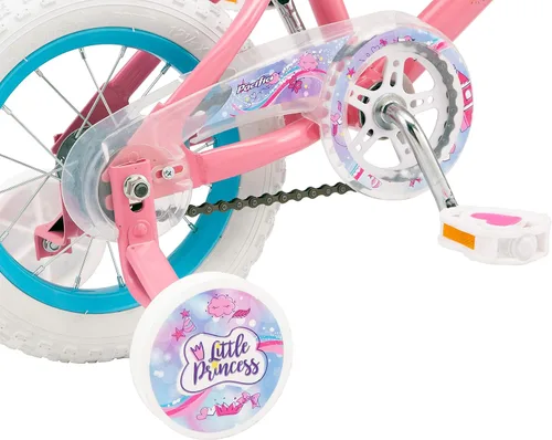 Vista 7 de Pacific Bicicleta de personaje para niños y niñas de 3 a 7 años, opción de ruedas de 12 o 16 pulgadas, marco de acero, frenos de posavasos, asiento