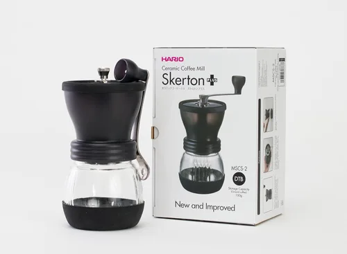 Vista 6 de Hario Skerton Plus, Molinillo de cerámica manual para café