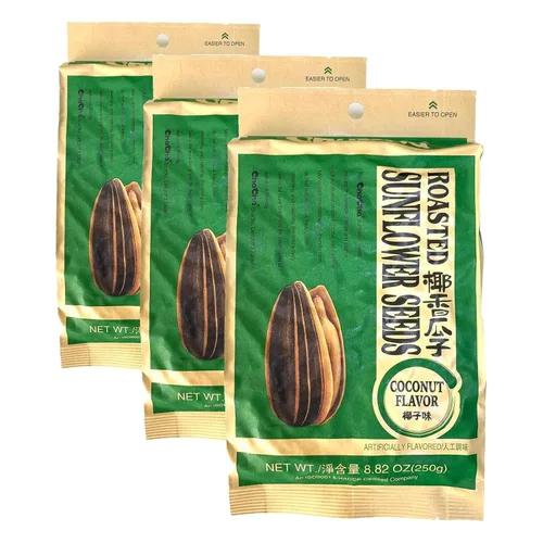 Vista 3 de Semillas de girasol tostadas ChaCha - Coco (250G)