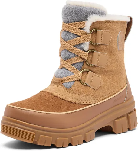 Vista 12 de Bota impermeable Sorel Tivoli V para mujer Negro/Beige