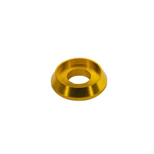 Vista 29 de [60PCS] Arandelas de avellanado M3 Color Negro, Aleación de aluminio anodizado, Juntas de arandelas de cabeza Cuña de Copa para Tornillo