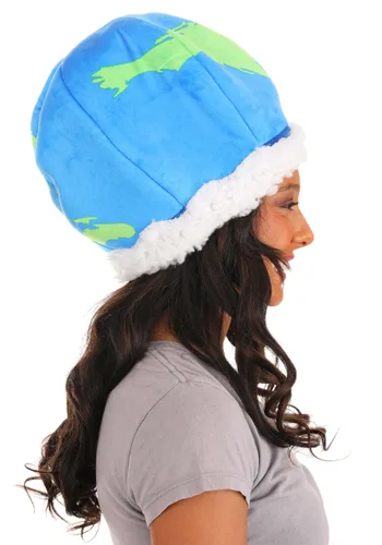 Vista 5 de Gorro de Disfraz de Tierra de Peluche Multicolor