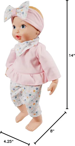 Vista 8 de Madame Alexander Muñeca de abrazos y risas de 13", tono de piel claro