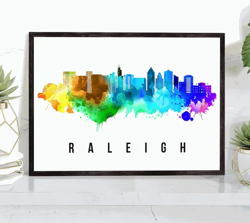 Vista 39 de Generic Póster de Albuquerque Skyline New Mexico, 12 x 18 pulgadas, perfecto para sala de estar, dormitorio, oficina