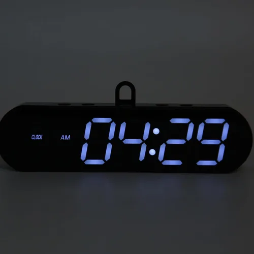 Vista 6 de Temporizador de gimnasio portátil, temporizador de intervalos para entrenamiento con rondas de tiempo, cronómetro, reloj despertador, cuenta