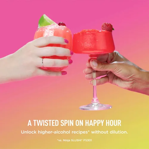 Vista 7 de Ninja SLUSHi Twist - Máquina inteligente de bebidas congeladas con doble Azul