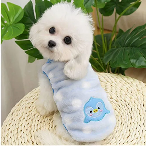 Vista 2 de ANIAC Ropa de conejo para conejos, chaleco cálido de gatito, camisa de forro polar XXXS para perro, camiseta acogedora para conejito, conejillo