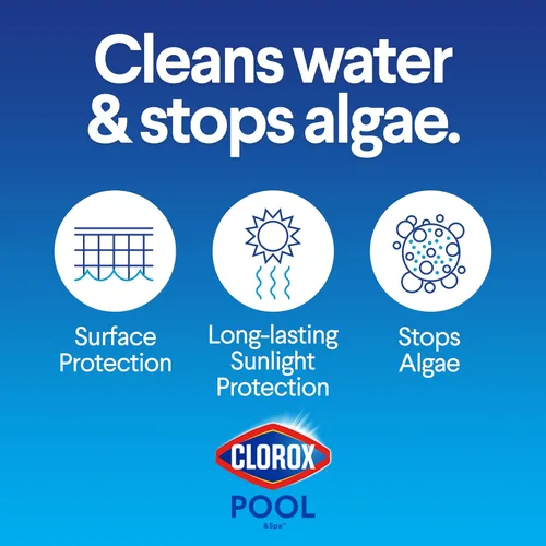 Vista 3 de Clorox Pool&Spa XtraBlue - Tabletas de cloración de 2.54 centímetros (1 pulgada) 1.70 kg, Nuevo aspecto, Blanco