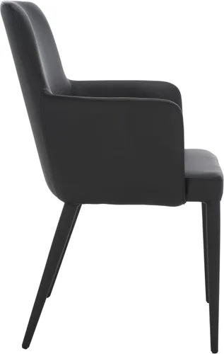 Vista 8 de SAFAVIEH Home Collection Summerset Mid-Century - Silla moderna con brazos blancos