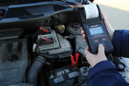 Vista 2 de Clore Automotive Probador de batería BA227 con impresora, fábrica